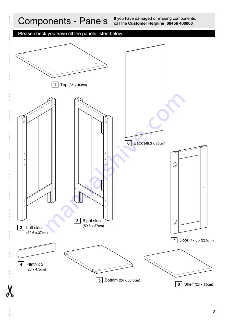 Argos Scandinavia 615/6374 Manual Download Page 3