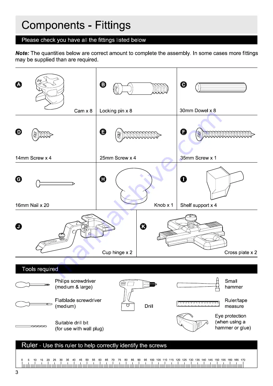 Argos Scandinavia 615/6374 Manual Download Page 4