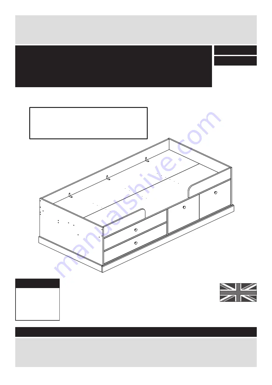 Argos Stowe 424/1085 Скачать руководство пользователя страница 1