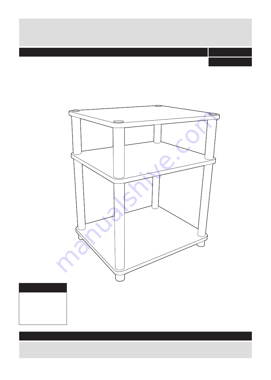 Argos Verona 609/5088 Assembly Instructions Manual Download Page 1