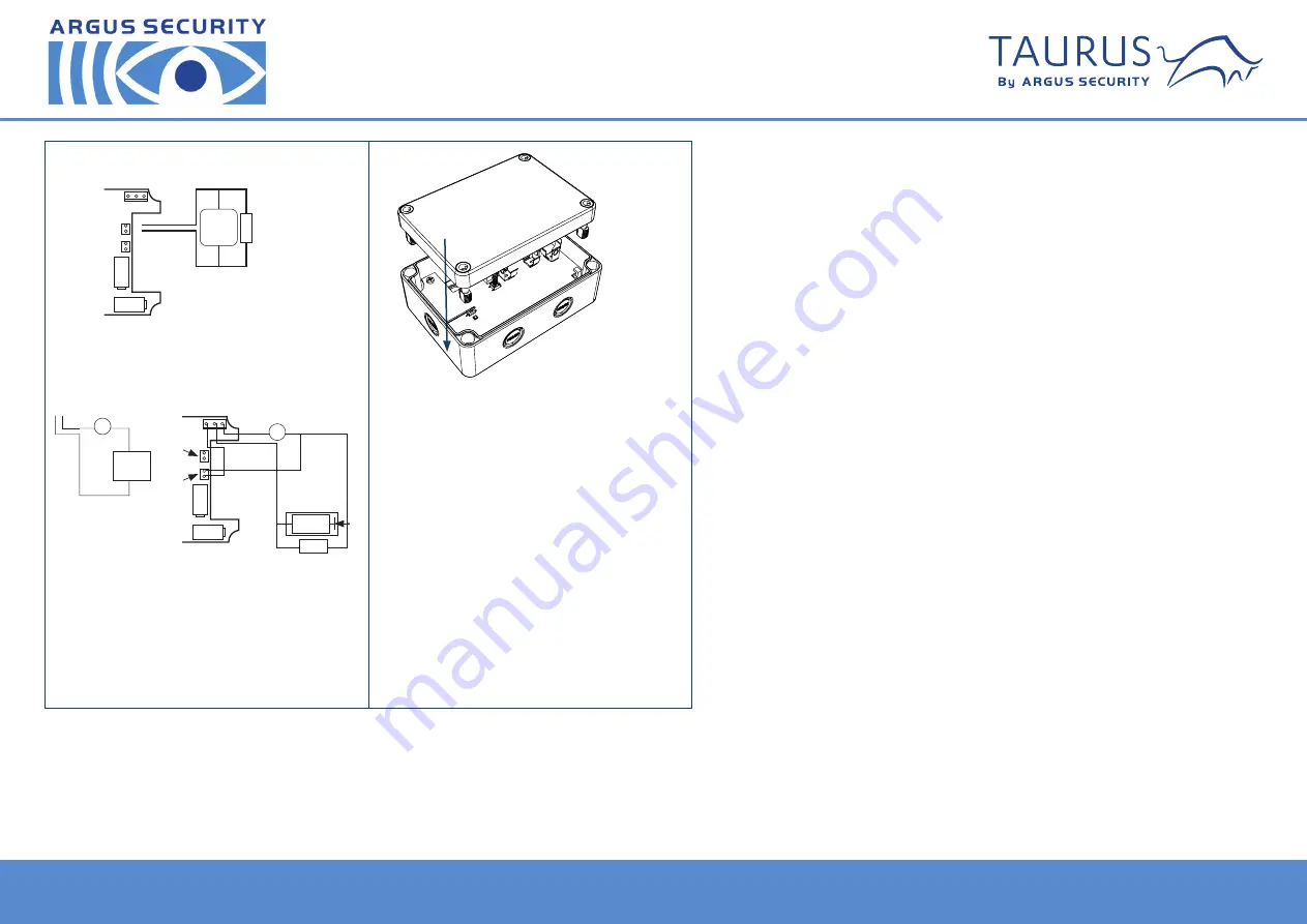 Argus Security Taurus TW-MO-SB-01 Скачать руководство пользователя страница 2