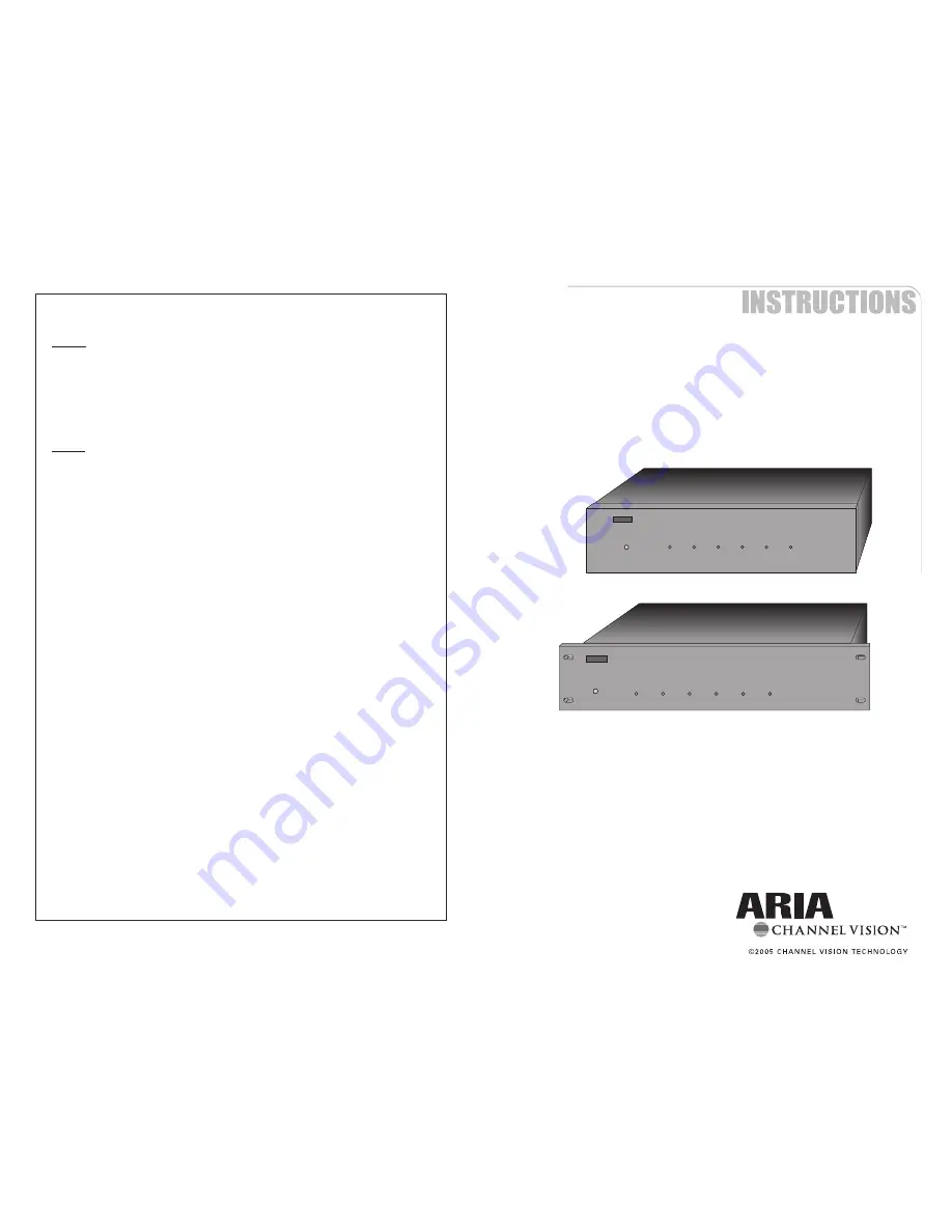 Aria A4601 Скачать руководство пользователя страница 1