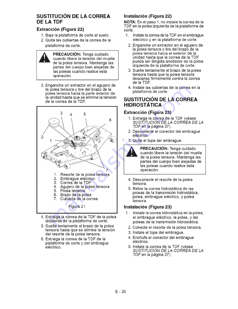 Ariens 2042 Zoom XL Owner'S/Operator'S Manual Download Page 56