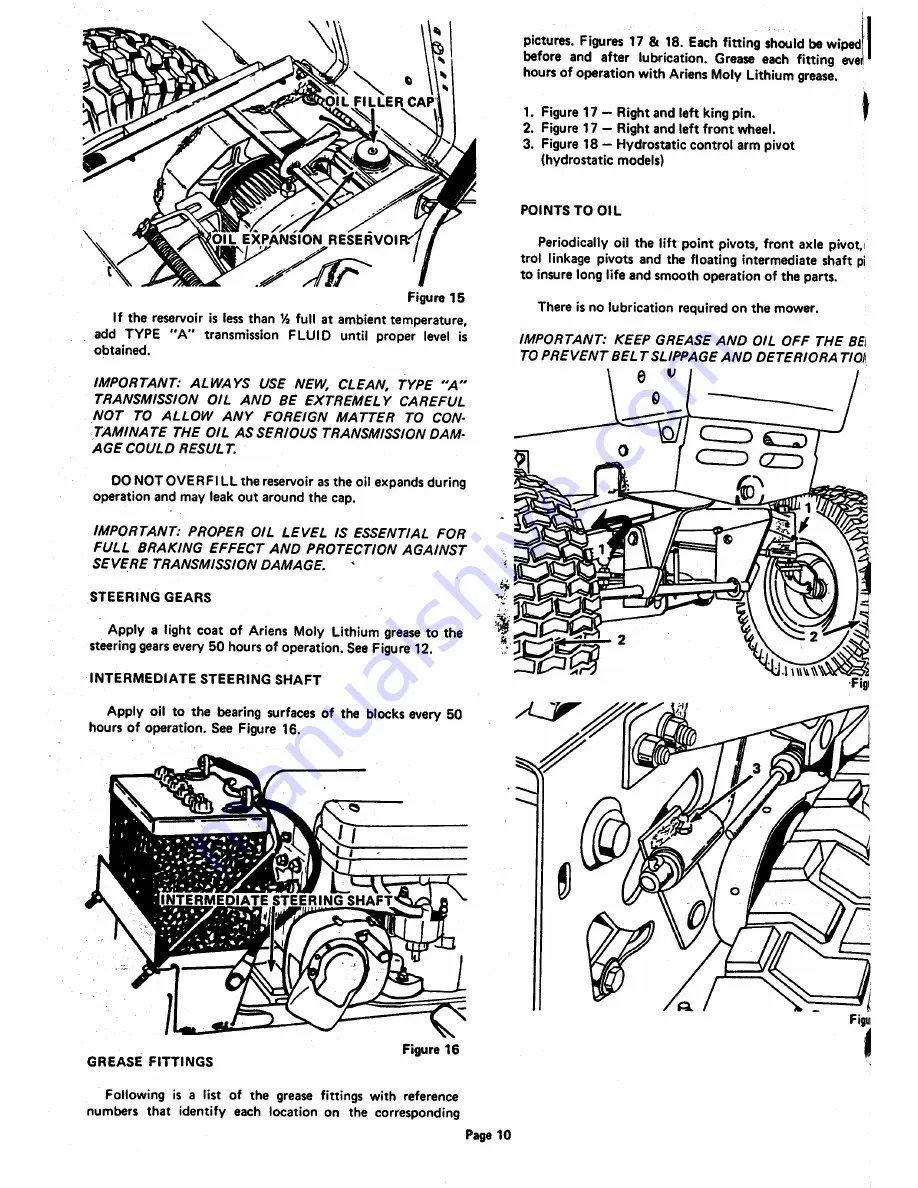 Ariens 829002 Скачать руководство пользователя страница 10