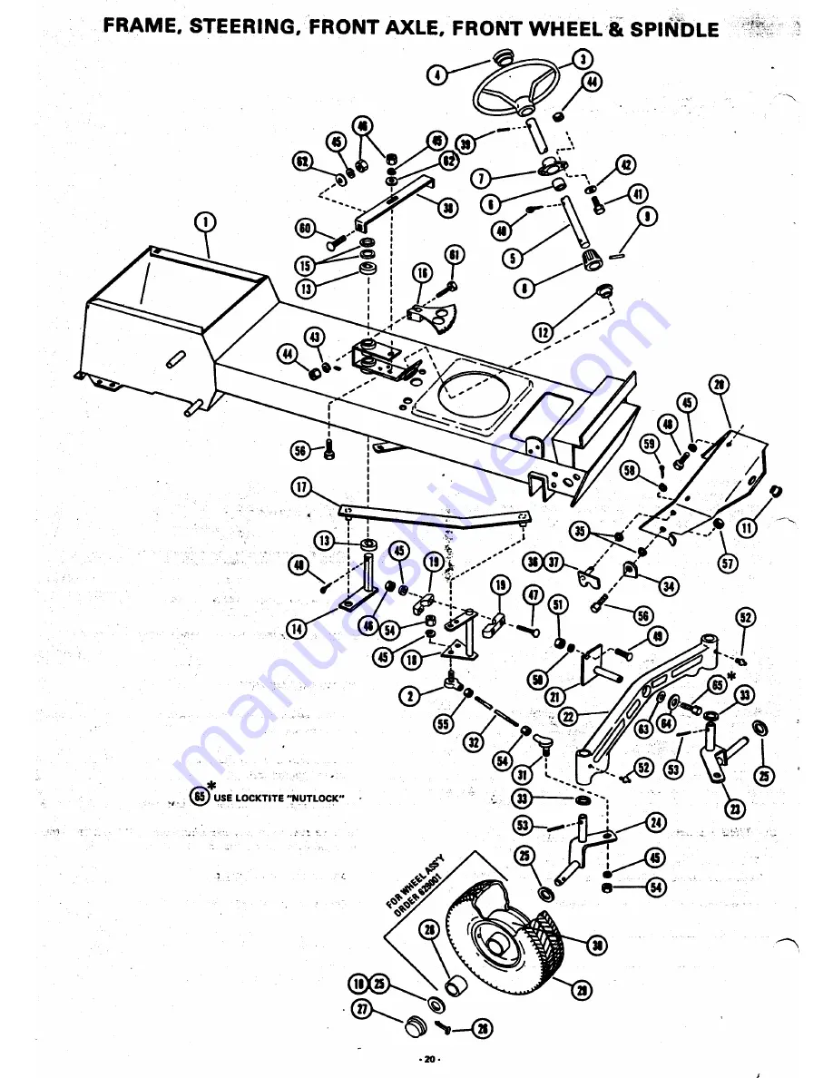 Ariens 829002 Owner'S Manual Download Page 20