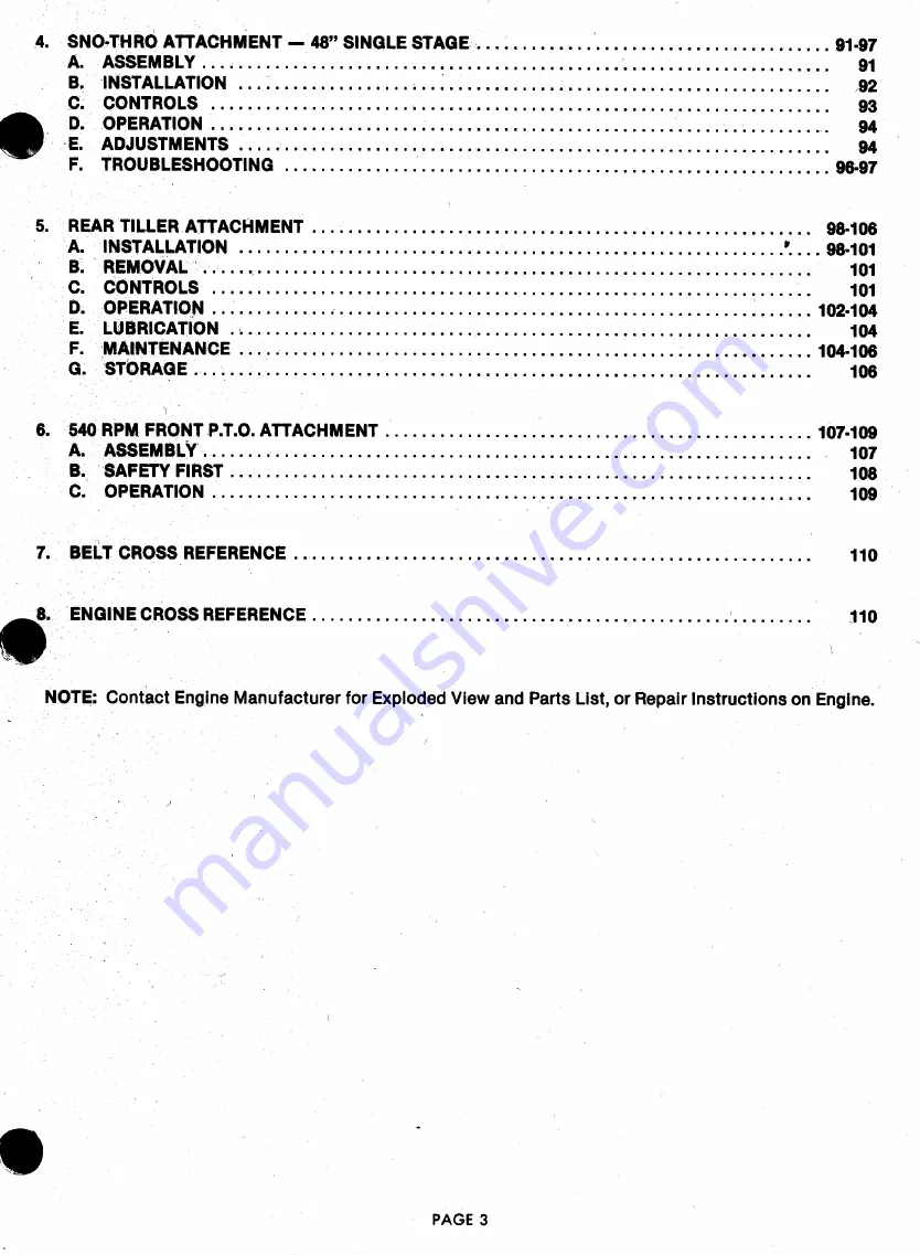 Ariens 831001 Скачать руководство пользователя страница 3