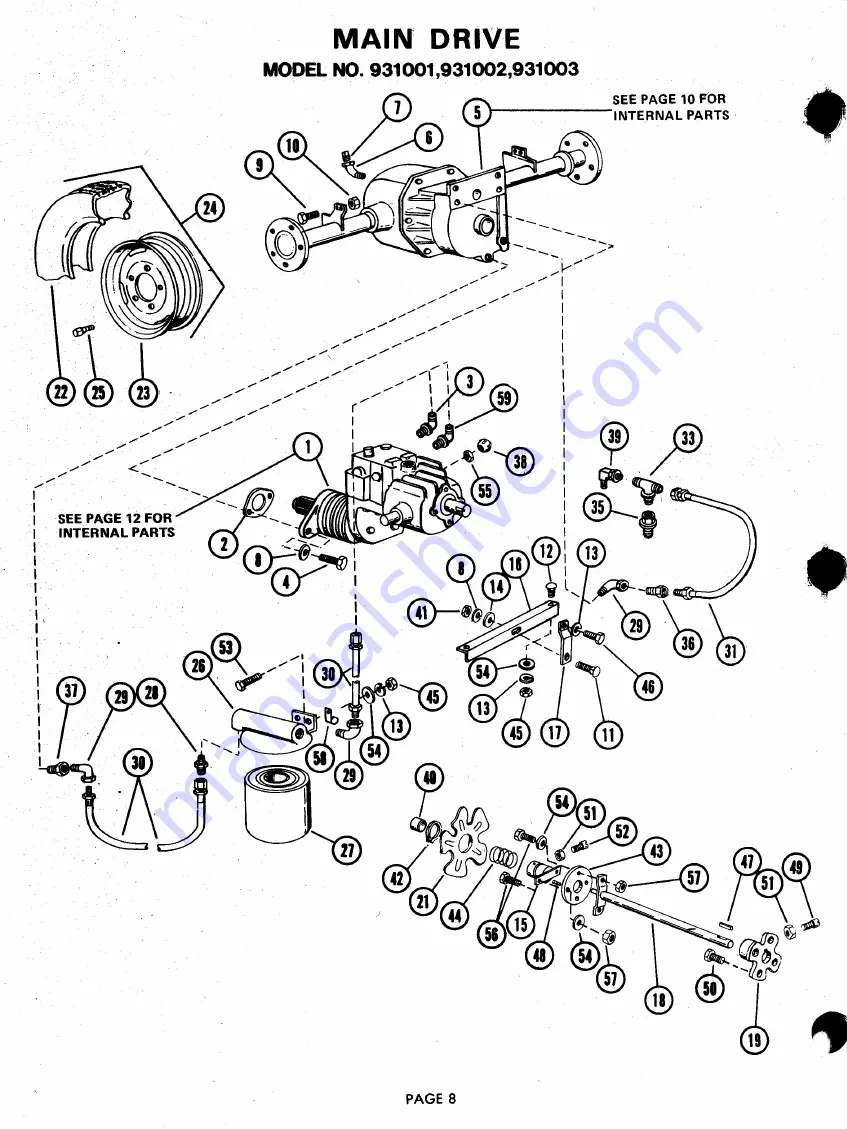 Ariens 831001 Parts And Repair Manual Download Page 8