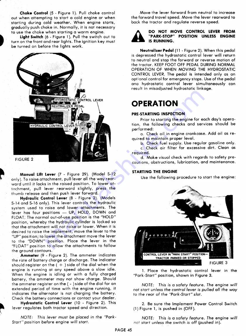 Ariens 831001 Parts And Repair Manual Download Page 45