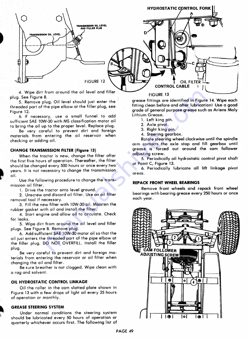 Ariens 831001 Скачать руководство пользователя страница 49