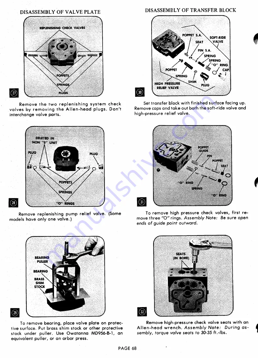 Ariens 831001 Parts And Repair Manual Download Page 68