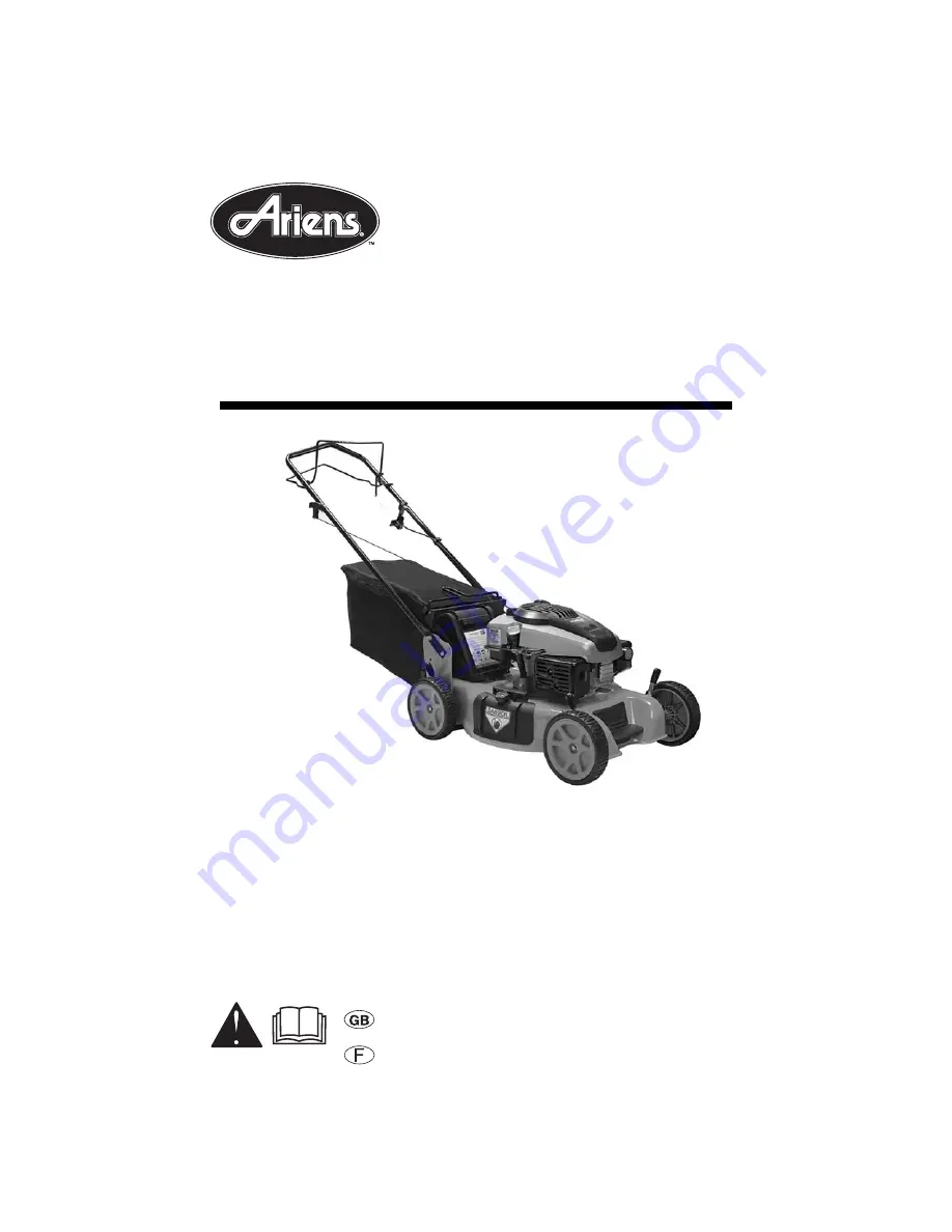 Ariens 911150 Operator'S Manual Download Page 1