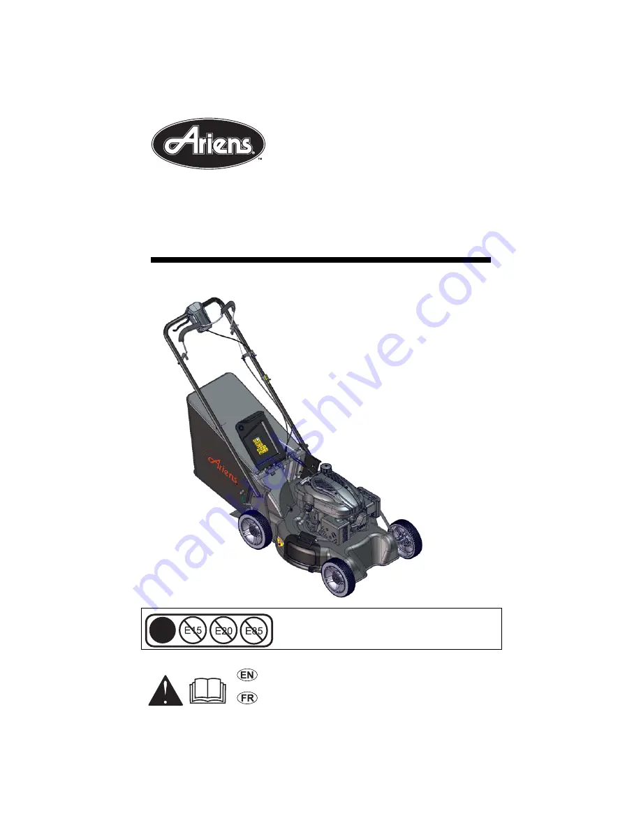 Ariens 911173 Скачать руководство пользователя страница 1