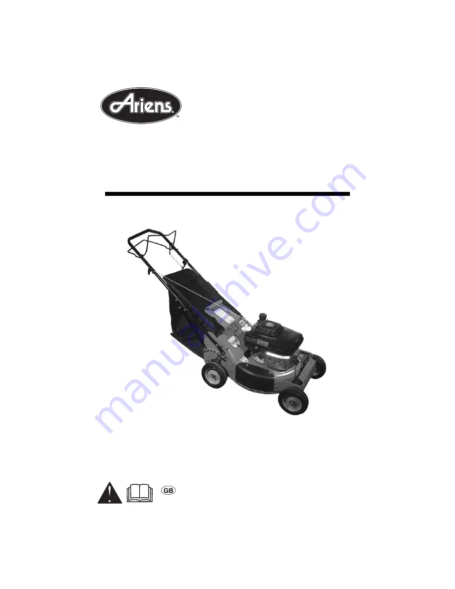 Ariens 911250 Скачать руководство пользователя страница 1