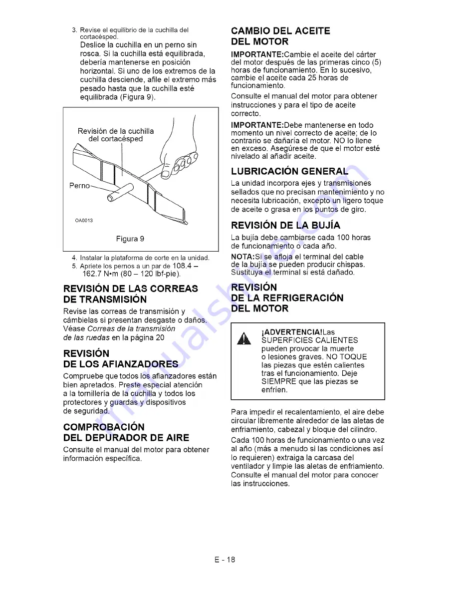 Ariens 911403 - WAW 1034911407 - WAW 1034 CARB Owner'S/Operator'S Manual Download Page 45