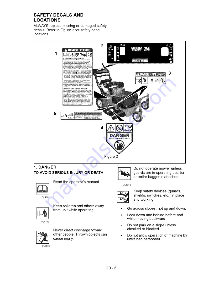 Ariens 911410 Скачать руководство пользователя страница 5