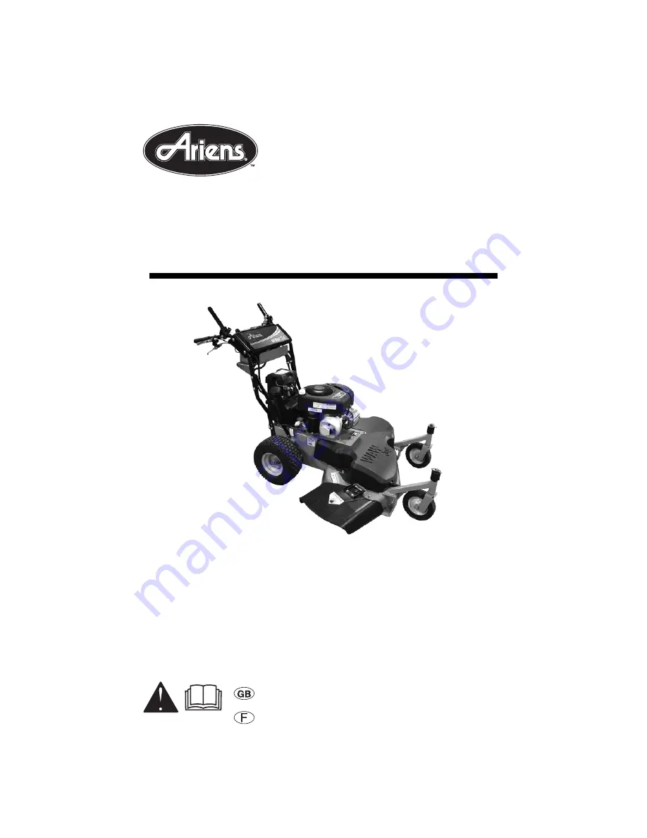 Ariens 911413 Скачать руководство пользователя страница 1