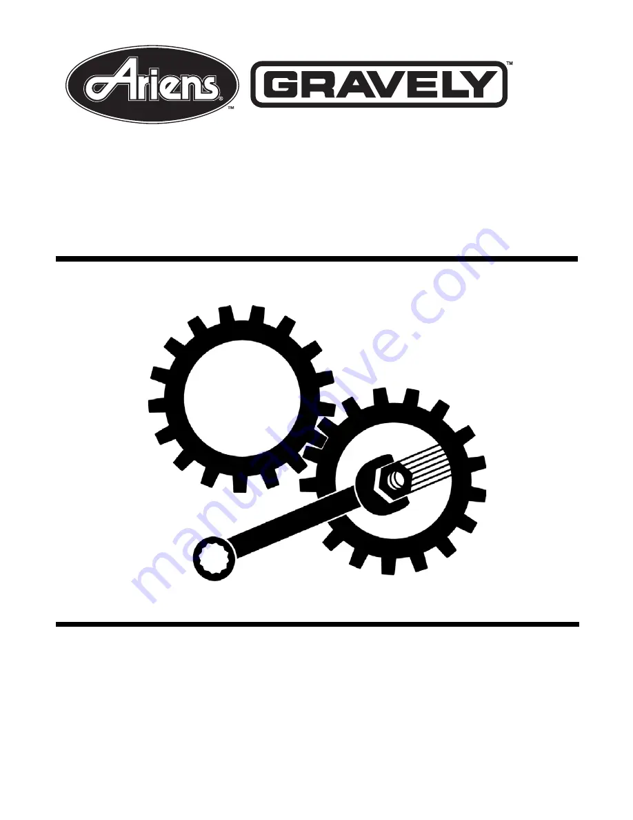 Ariens 915035 Service Manual Download Page 1