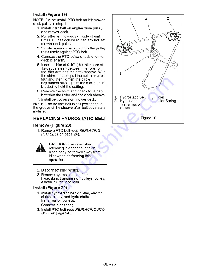 Ariens 915131-1334 Скачать руководство пользователя страница 25