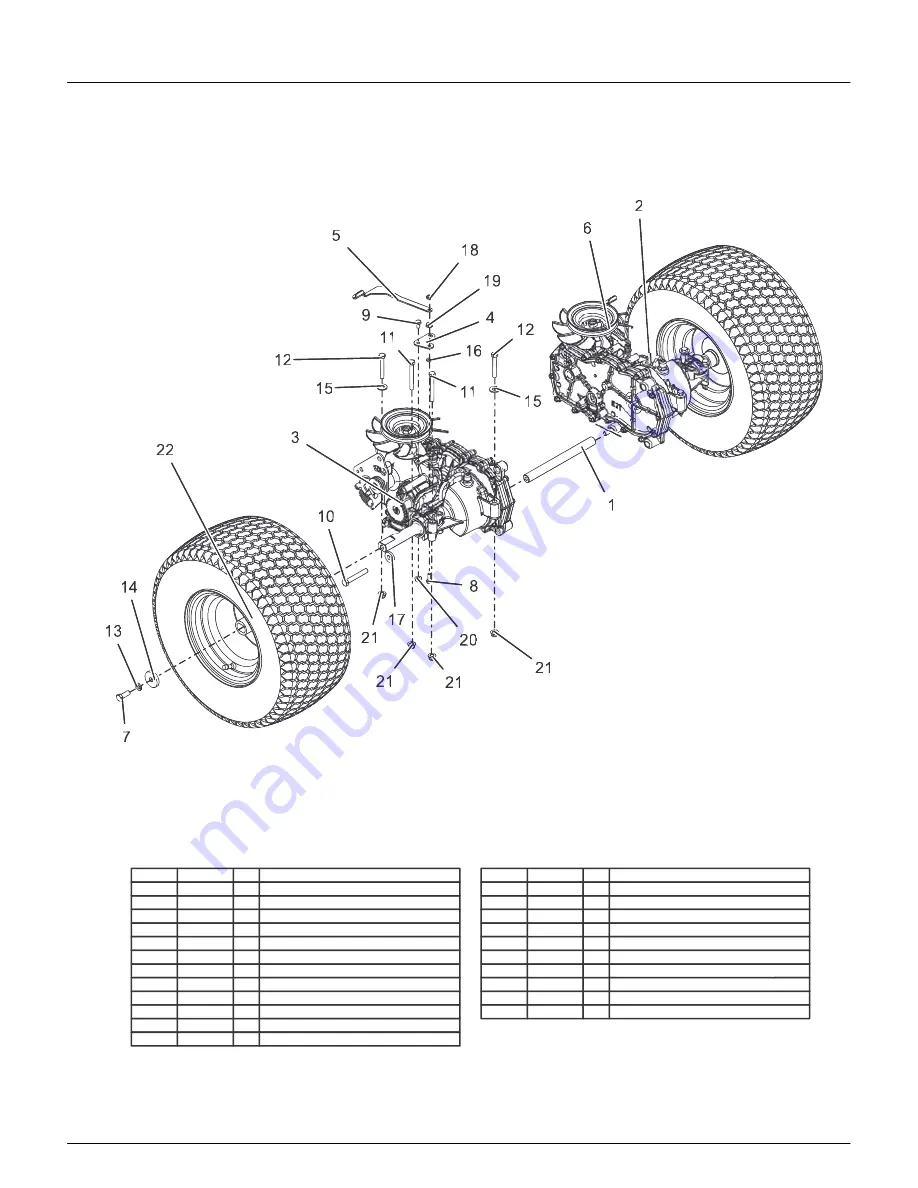 Ariens 915175 Parts Manual Download Page 22