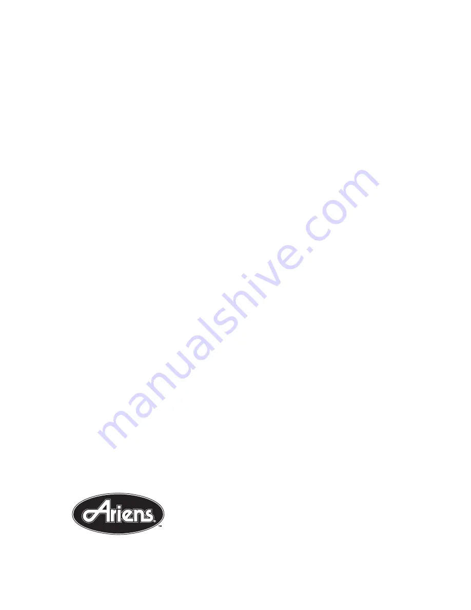 Ariens 927046 - RM1028 Owner'S And Operator'S Manual Download Page 24