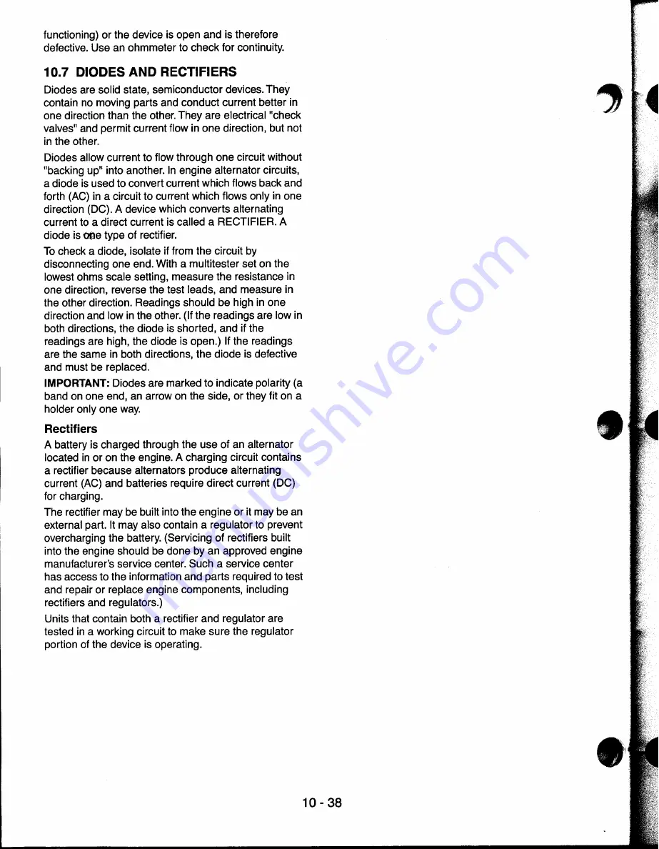 Ariens 927060 Service Manual Download Page 38