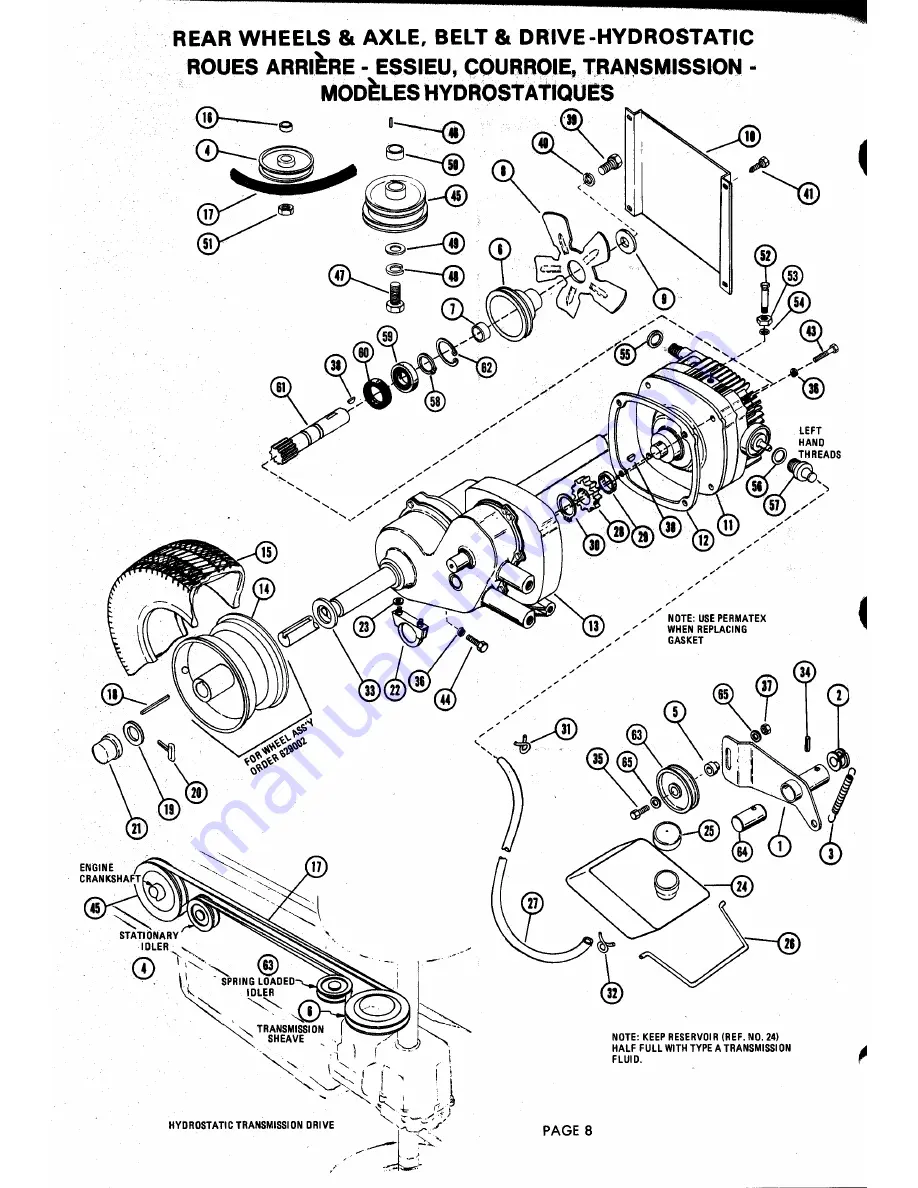 Ariens 929000 Скачать руководство пользователя страница 8