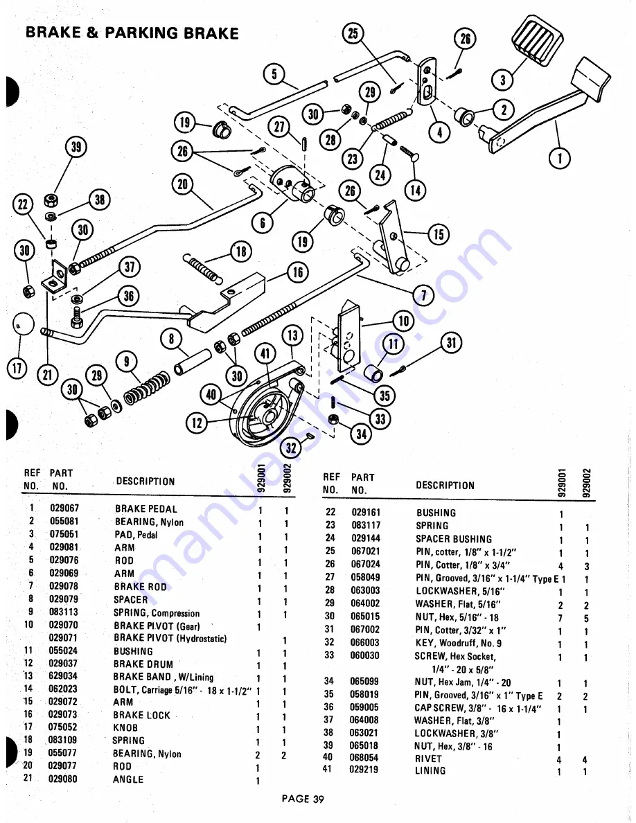 Ariens 929000 Скачать руководство пользователя страница 39