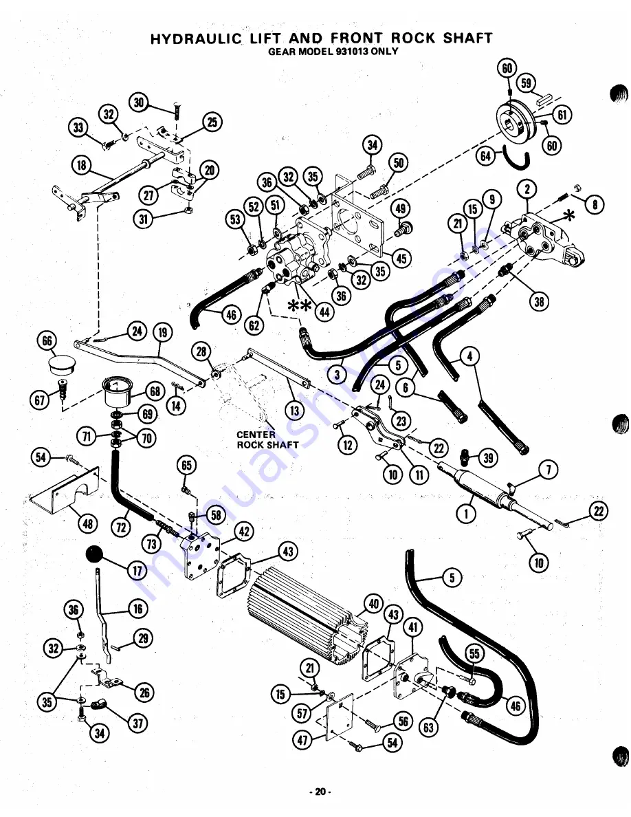 Ariens 931013 Скачать руководство пользователя страница 20