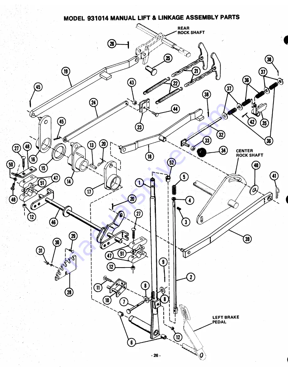 Ariens 931013 Скачать руководство пользователя страница 26