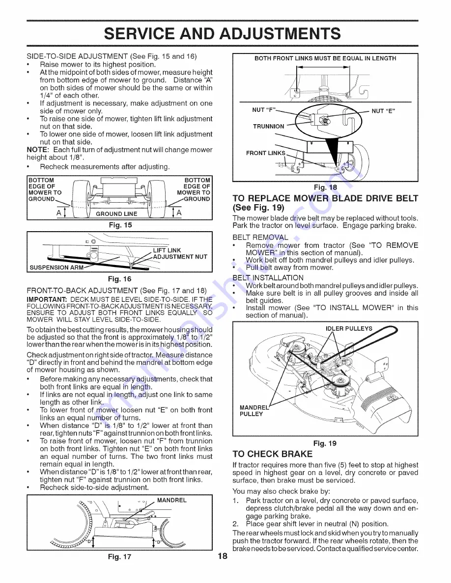 Ariens 936047 Скачать руководство пользователя страница 18