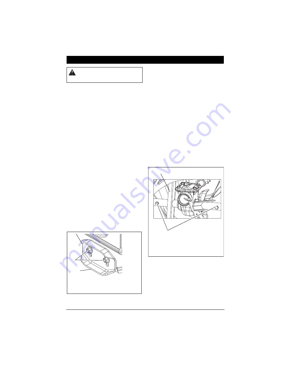 Ariens 939401 Owner'S/Operator'S Manual Download Page 18