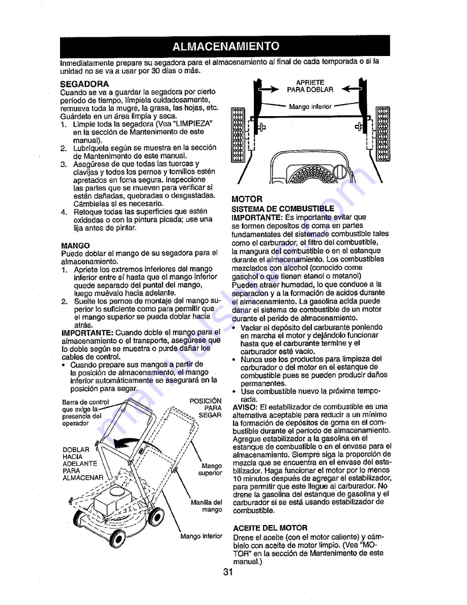 Ariens 96146600 Скачать руководство пользователя страница 31