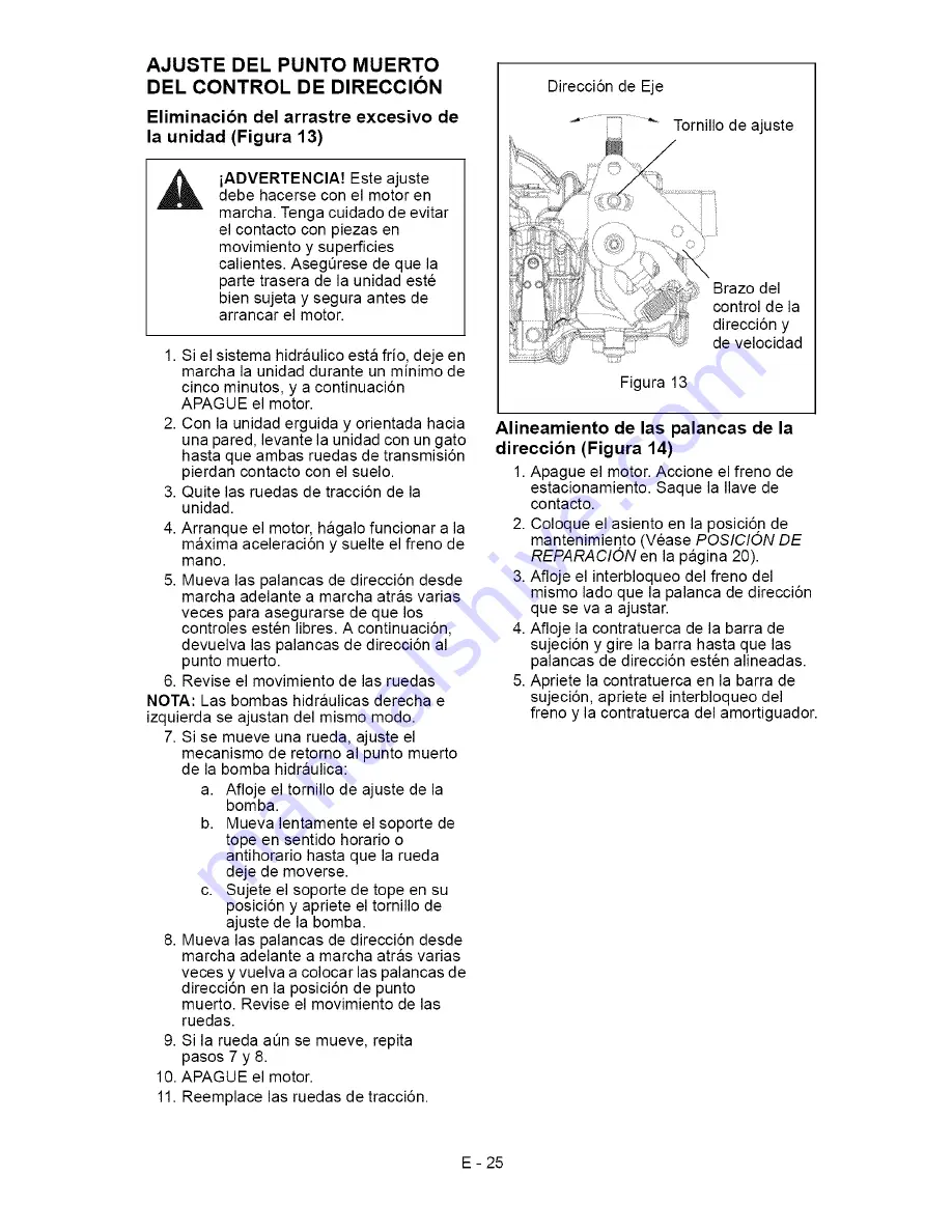 Ariens 991039 Owner'S/Operator'S Manual Download Page 58