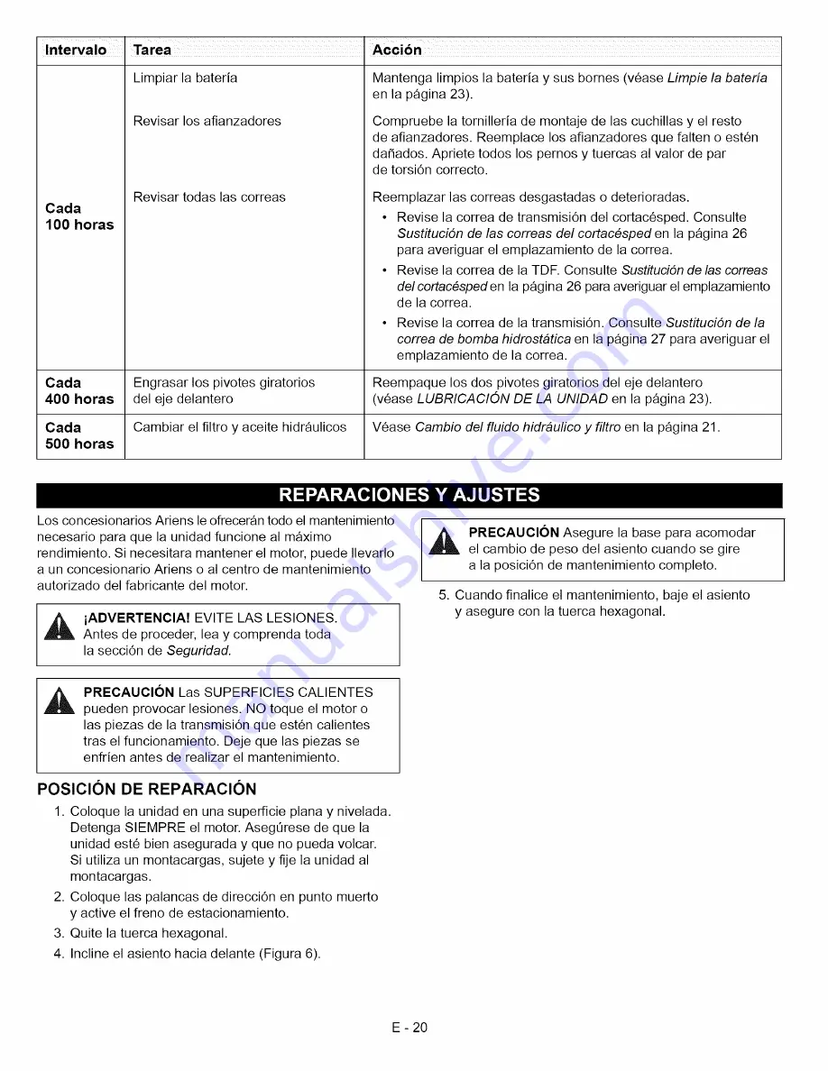 Ariens 992312 Owner'S/Operator'S Manual Download Page 51