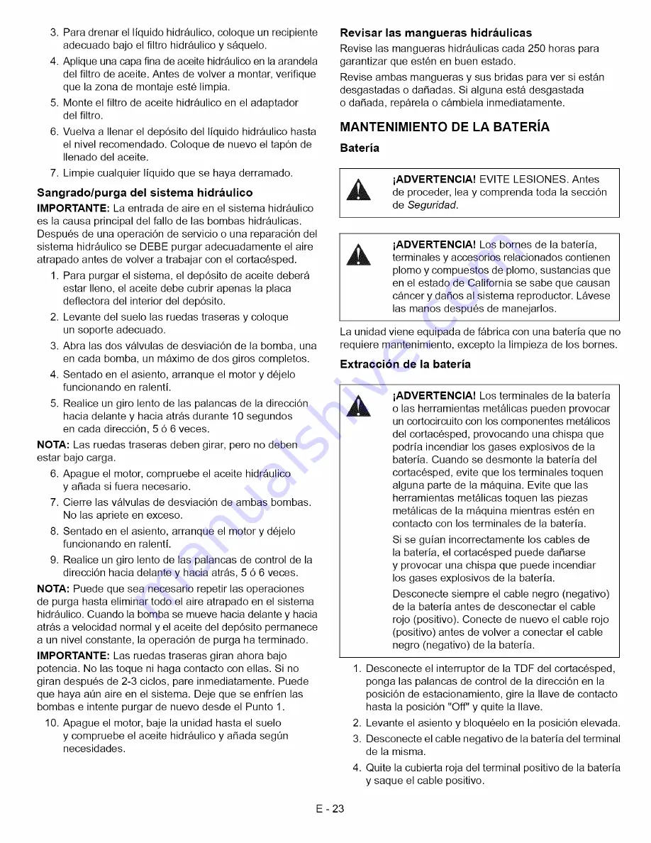 Ariens 992807 Owner'S/Operator'S Manual Download Page 99