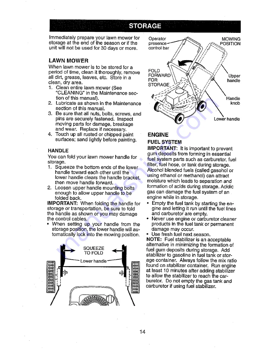 Ariens A149K21 (96136000) Owner'S Manual Download Page 14