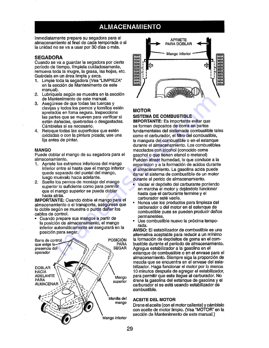 Ariens A149K21 (96136000) Скачать руководство пользователя страница 29