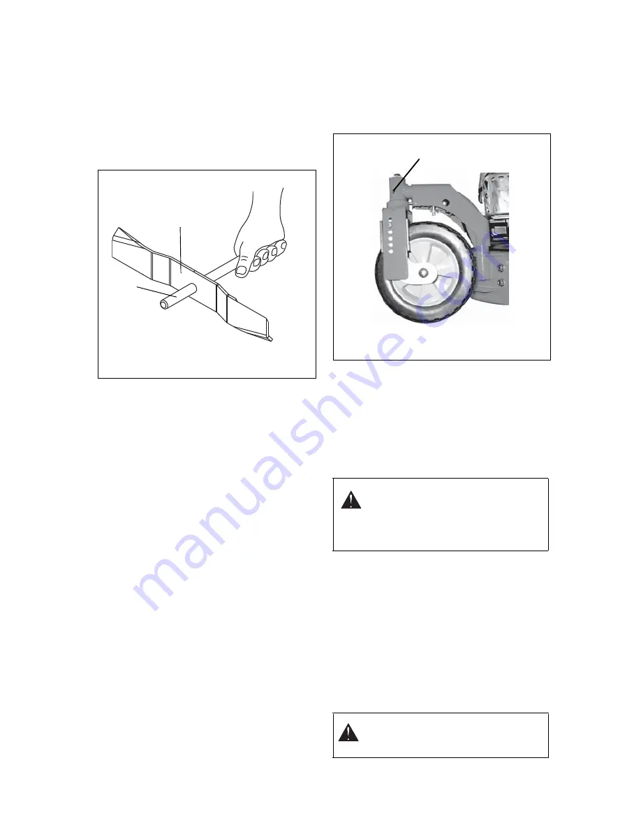 Ariens Classic LM 21 Owner'S/Operator'S Manual Download Page 19