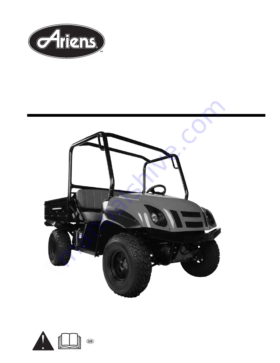 Ariens Contractor 996126 Operator'S Manual Download Page 1