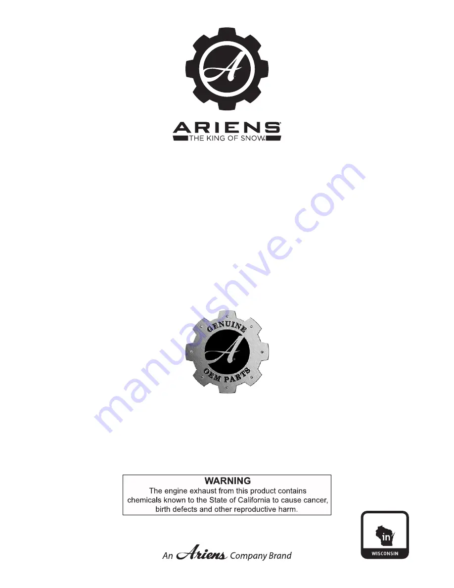 Ariens Deluxe 30 Service Manual Download Page 74