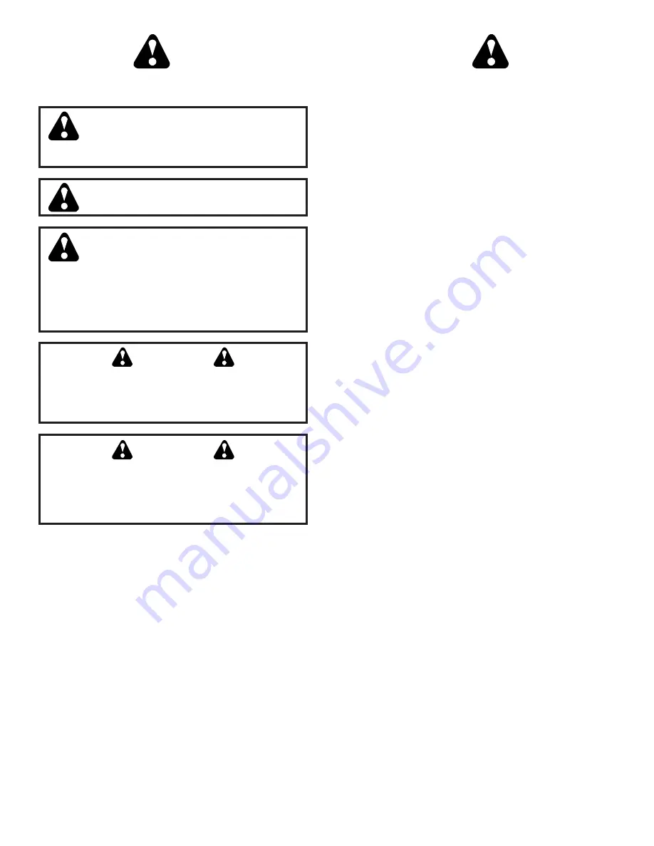 Ariens Hydro 936056 Operator'S Manual Download Page 2