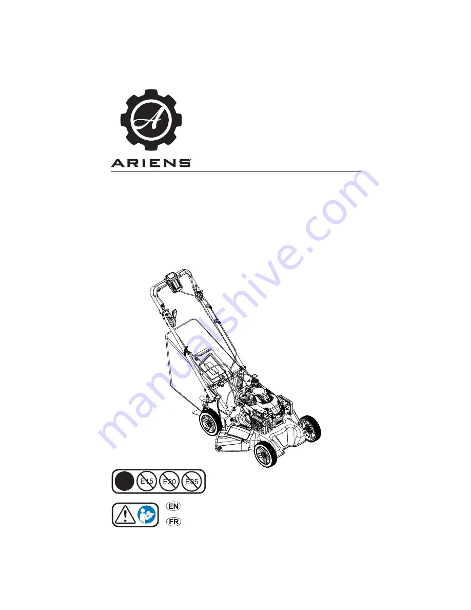 Ariens Razor 911173 Operator'S Manual Download Page 1