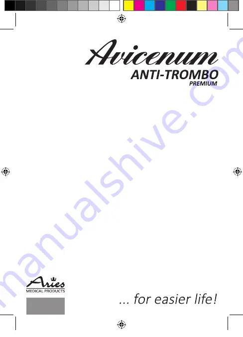 Aries Avicenum ANTI-TROMBO PREMIUM Instructions For Use Manual Download Page 1