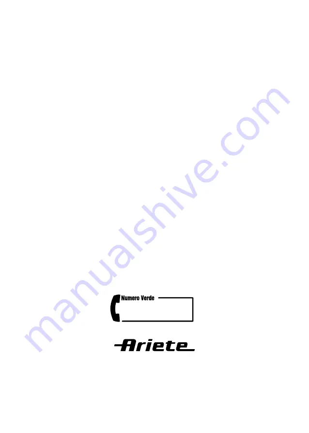 ARIETE 00C073000AR0 Manual Download Page 70