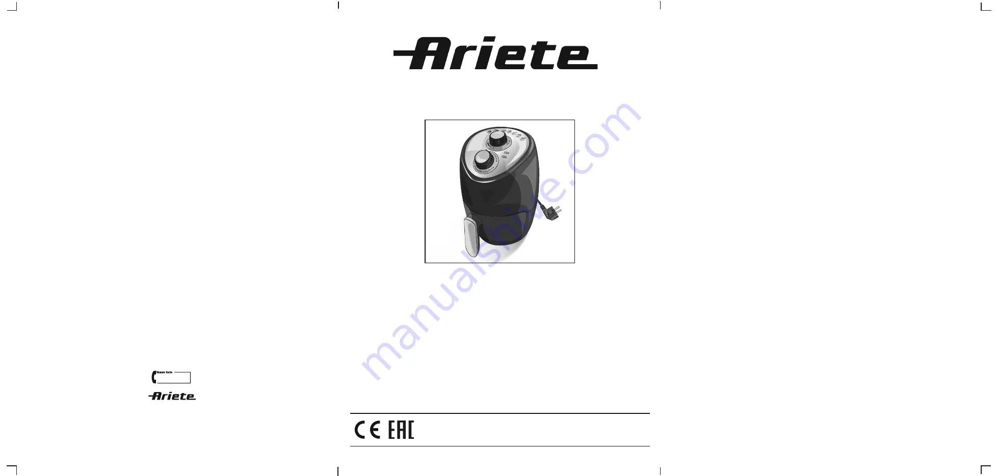 ARIETE 4617 Manual Download Page 1