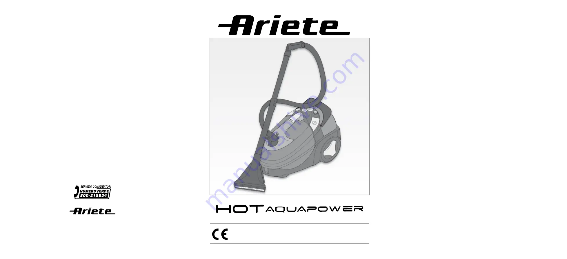 ARIETE Hot Aquapower 4240 Скачать руководство пользователя страница 1