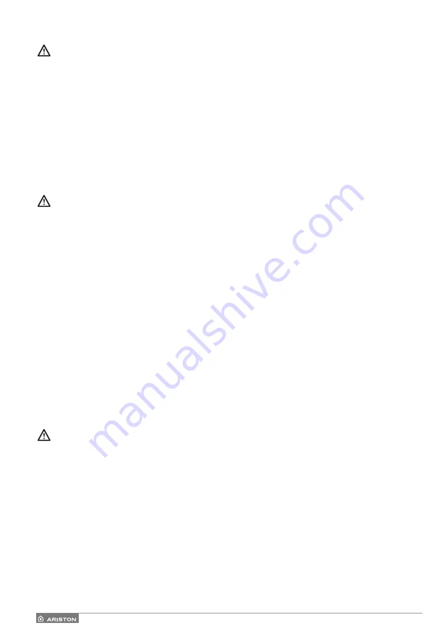 Ariston 3300949 Manual Download Page 48