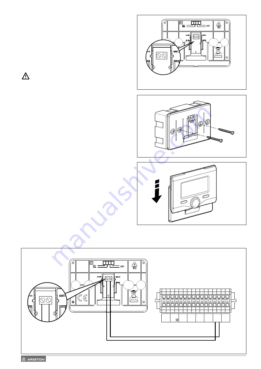 Ariston 3318912 Technical Instructions For Installation And Maintenance Download Page 60