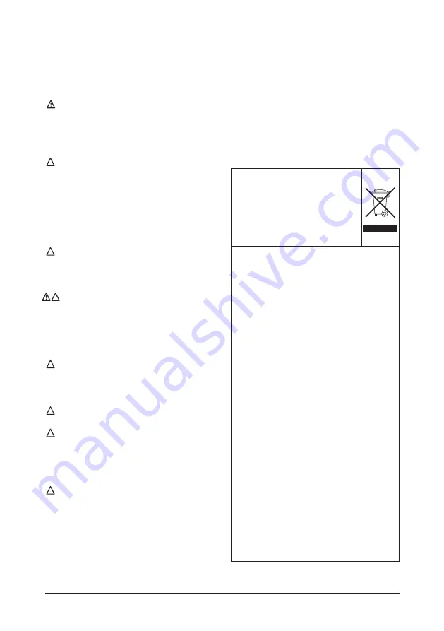 Ariston 3319122 Assembly And Operation Instructions Manual Download Page 38