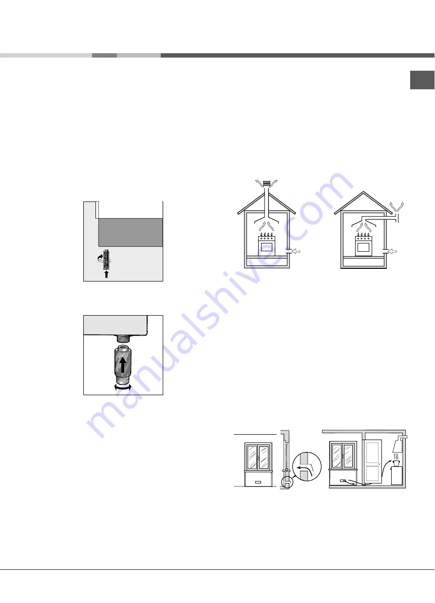 Ariston A5GG1F EX Operating Instructions Manual Download Page 57